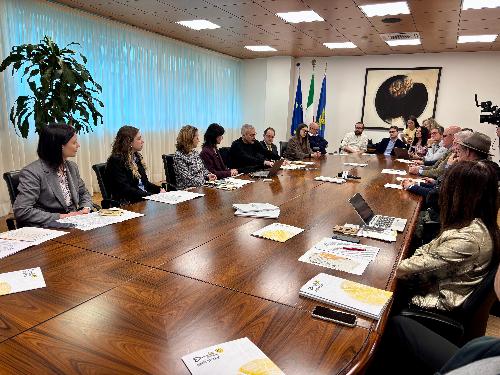 La presentazione della ricerca nella sede della Regione a Udine