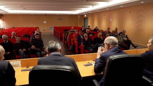 L'incontro con i sindaci della Carnia a Tolmezzo
