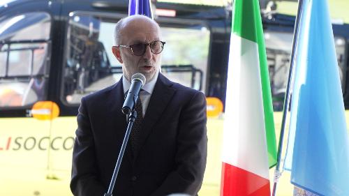 L'assessore Riccardi interviene alla presentazione della fase 3 dell'elisoccorso regionale