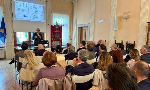 Un momento dell'incontro tenutosi oggi a Palmanova