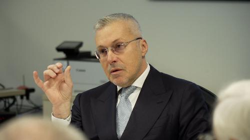 L'assessore regionale alle Attività produttive e turismo Sergio Emidio Bini