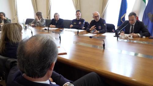 La riunione tra il governatore Fedriga, l'assessore Riccardi, i rappresentanti del Governo e i parlamentari del Friuli Venezia Giulia