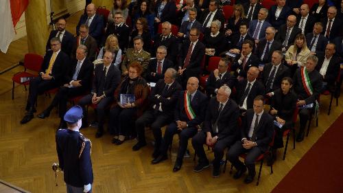 La cerimonia commemorativa del 174esimo anniversario di fondazione della Polizia di Stato a Trieste