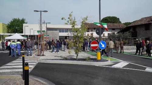 L'inaugurazione del nuovo Vicolo della Cooperativa