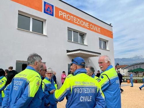 Un momento della cerimonia svoltasi a San Quirino