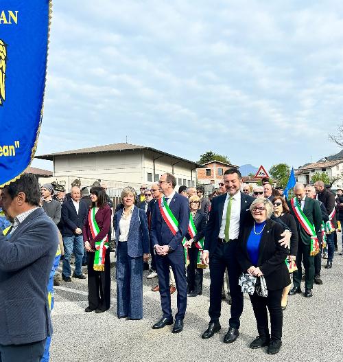 L’assessore regionale alle Finanze Barbara Zilli  alla celebrazione della 49ª Fieste de Patrie dal Friûl