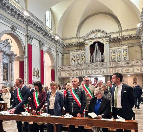 L’assessore regionale alle Finanze Barbara Zilli  alla celebrazione della 49ª Fieste de Patrie dal Friûl