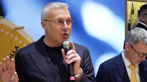 L'intervento dell'assessore Bini all'inaugurazione dello stand