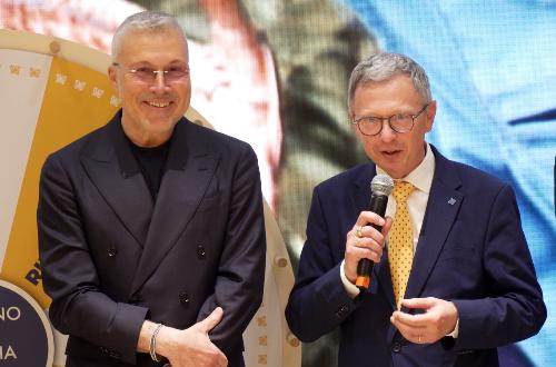 L'intervento dell'assessore Zannier all'inaugurazione dello stand 