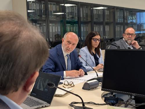 L'assessore Riccardi alla riunione del Cal