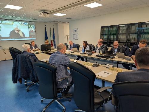 L'assessore Riccardi alla riunione del Cal