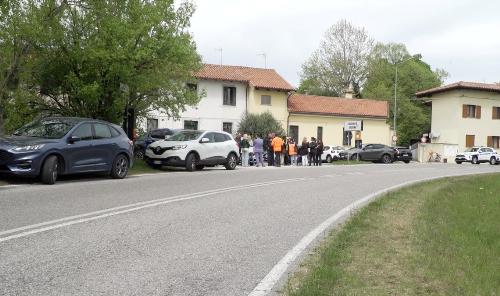 Il luogo in cui si a Udine si è svolta la consegna dei lavori della ciclovia
