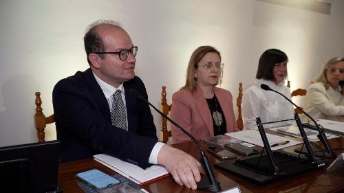 il vicegovernatore del Friuli Venezia Giulia, Mario Anzil, intervenendo oggi a Gorizia alla cerimonia di inaugurazione del Museo della Moda e delle Arti applicate