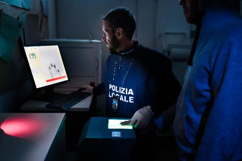 La foto vincitrice presentata  dal Corpo di Polizia Locale di Treviso