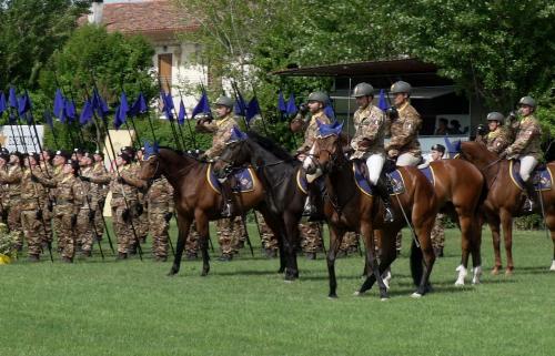 Un momento della cerimonia ospitata dalla caserma Durli di Palmanova.