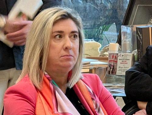 L'assessore alle Infrastrutture Cristina Amirante