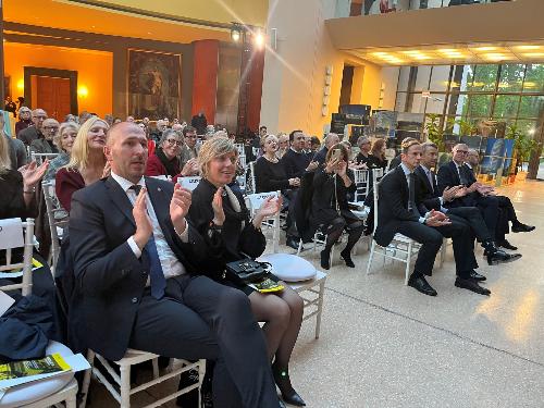 Da sinistra il sindaco Revelant e l'assessore Barbara Zilli