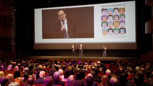 Il vicegovernatore Mario Anzil al Far East Film Festival