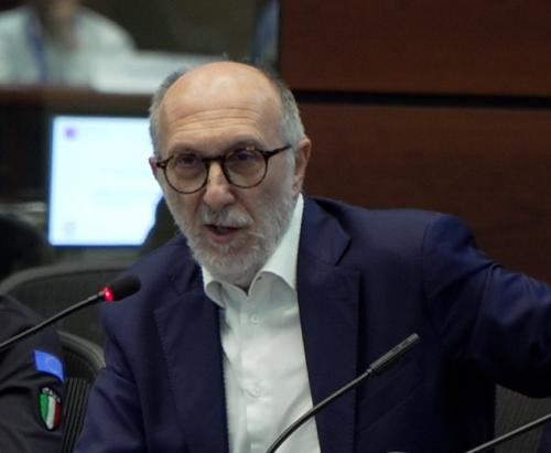 L'assessore regionale alla Protezione civile Riccardo Riccardi