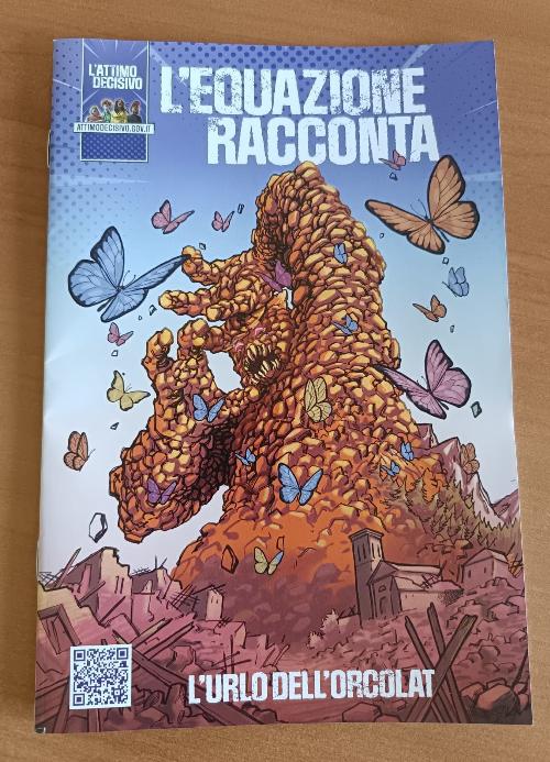 Il fumetto "L'urlo dell'Orcolat"