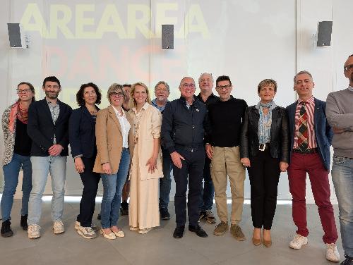 Al centro l'assessore Zilli