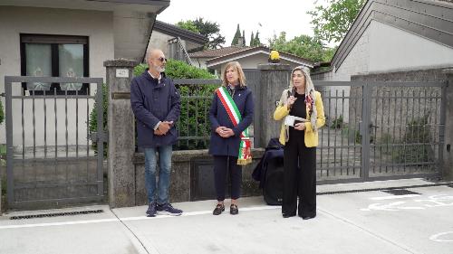L'assessore Amirante durante il suo intervento
