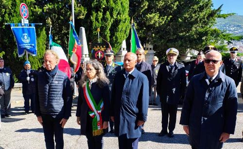 L'assessore regionale Fabio Scoccimarro (primo da sinistra) all'evento svoltosi oggi a Trieste