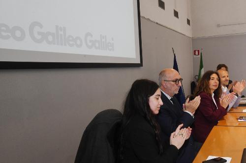 Al centro l'assessore Riccardi