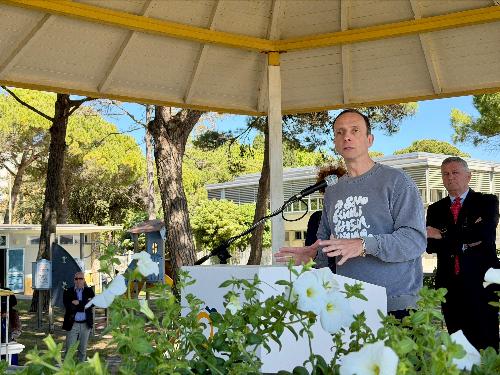 Il governatore Fedriga all'inaugurazione della stagione estiva