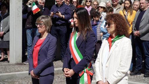 L'assessore Zilli (prima a sinistra) 