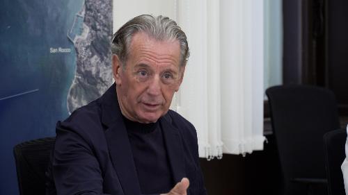 L'intervento dell'assessore regionale Fabio Scoccimarro durante la conferenza stampa svoltasi oggi a Trieste