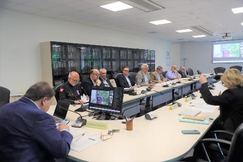 L'assessore regionale alla Salute, politiche sociali e disabilità del Friuli Venezia Giulia, Riccardo Riccardi, alla seduta del Consiglio delle autonomie locali (Cal).