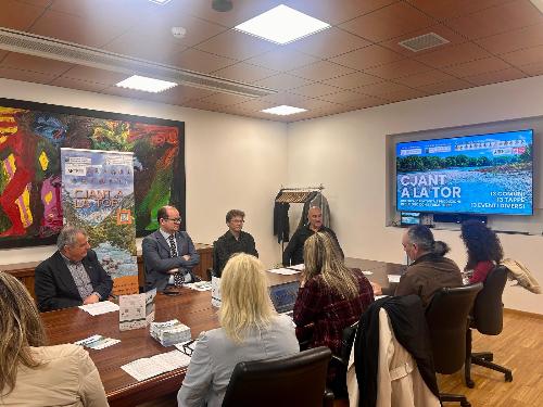Il vicegovernatore con delega alla Cultura Mario Anzil alla presentazione del progetto Cjant a la Tor promosso dall'Istitût Ladin Furlan Pre Checo Placerean con il contributo della Regione e il patrocinio dell'ARLeF