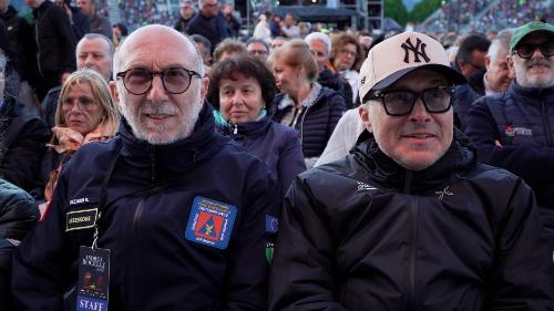 Gli assessori, da sinistra Riccardi e Bini