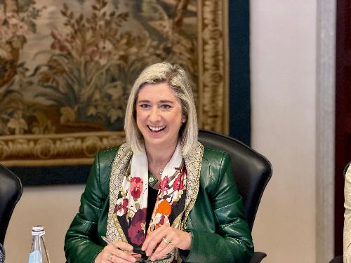 L'assessore regionale a Infrastrutture e territorio Cristina Amirante
