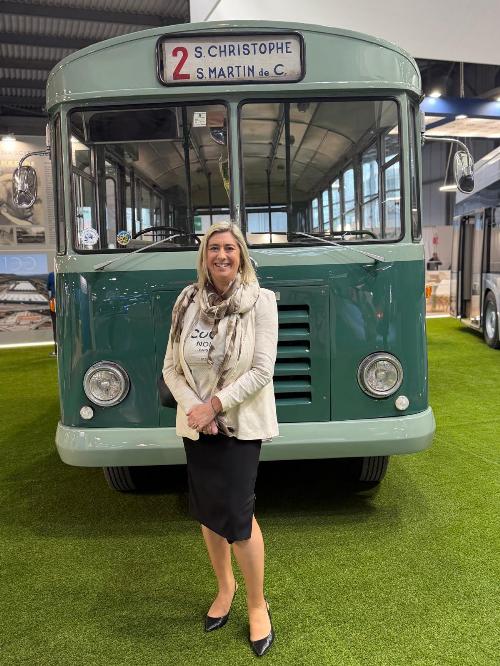 L'assessore regionale Cristina Amirante all'evento fieristico su mobilità e logistica alla Fiera di Milano
