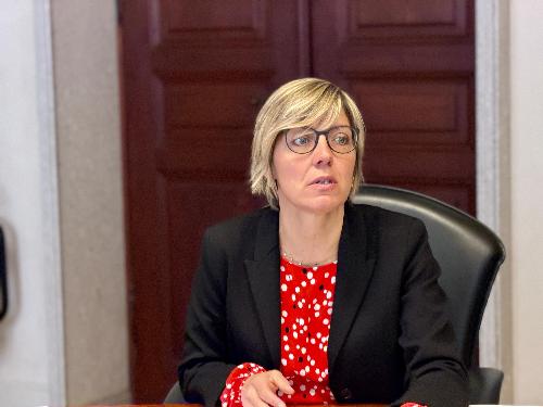 L'assessore regionale alle Finanze, Barbara Zilli