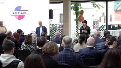 L'intervento dell'assessore Rosolen alle premiazioni di "Fabbricando" a Udine