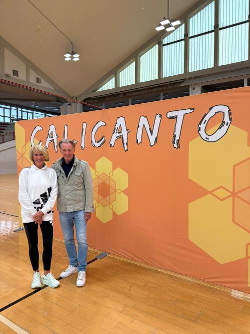 Sulla destra l'assessore Fabio Scoccimarro con la presidente Elena Giannello
